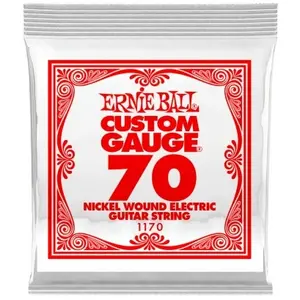 Comparateur de prix : Ernie Ball Ernie Ball 1170 - Corde Électrique Au Détail Slinky - Tirant 070