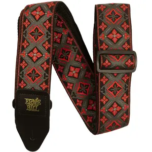 Ernie Ball Sangle Jacquard Red King pas cher