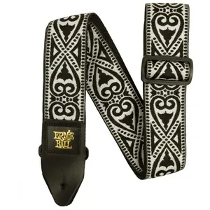 Comparateur de prix : Ernie Ball Sangle Jacquard Black Heart