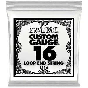 Comparateur de prix : 1316 - Corde folk à boucle au détail Stainless Steel - tirant 016