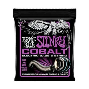 Ernie Ball Ernie Ball 2738 - Slinky Cobalt /5 Cordes 50-135