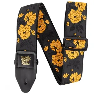 Ernie Ball Ernie Ball 5358 - Sangle Jacquard Tangerine Rose
