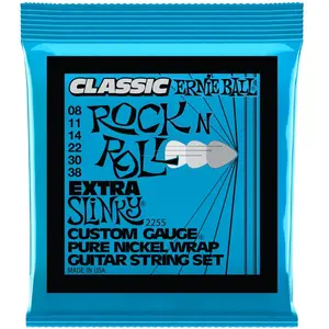 Ernie Ball 2255 Classic RNR Extra Slinky 8-38 Jeux de cordes électriques 008