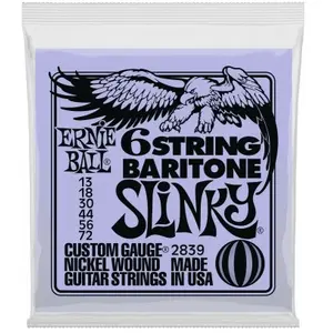 Ernie Ball 2839 Baritone Slinky 13-72 Autres jeux électriques pas cher