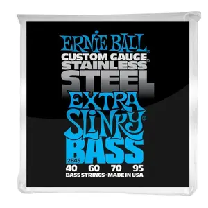 Comparateur de prix : Ernie Ball Extra Slinky Bass Stainless Steel 40-95 2845 Cordes guitares basses 4