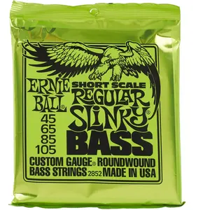 Comparateur de prix : Ernie Ball 2852 Regular Slinky Nickel Wound Short Scale Electric Bass