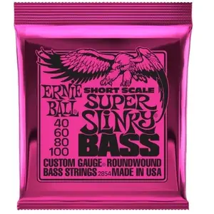 Comparateur de prix : Ernie Ball 2854 Super Slinky Nickel Wound Short Scale Electric Bass 40