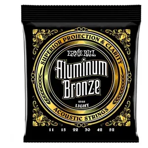 Ernie Ball 2568 11-52 Jeu de cordes guitare folk