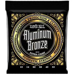Ernie Ball 2570 10-50 Jeu de cordes guitare folk