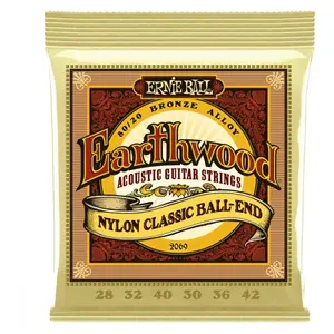Comparateur de prix : Cordes - Ernie Ball - 2069 Folk nylon - Boules - Guitare acoustique folk