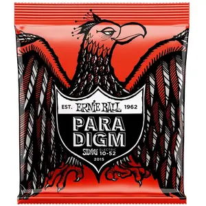 Comparateur de prix : Ernie Ball Electric 2015 Paradigm Skinny Top Heavy Bottom Slinky 10/52
