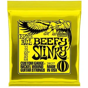 Ernie Ball Beefy Slinky 2627 - Cordes pour guitare électrique - .011 - .054