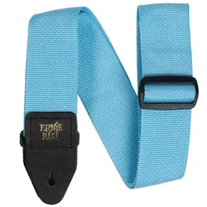 Ernie Ball Sangle pour guitare Polypropylène Breaker Blue 5cm pas cher