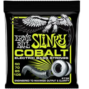 Comparateur de prix : Ernie Ball 2732 Cobalt Regular Slinky 50-105 Cordes guitares basses 4