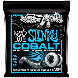 Comparateur de prix : Ernie Ball Cordes Basse CORDE BASSE COBALT SLINKY 40-95 CORDE