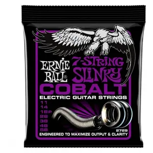 Comparateur de prix : Ernie Ball 2729 Cobalt Power Slinky 7C 11-58 Jeux électriques 7 cordes
