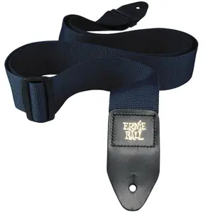 Ernie Ball Sangle de guitare en polypropylène, bleu marine