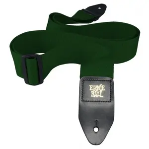 Ernie Ball Sangle de guitare en polypropylène, vert forêt pas cher