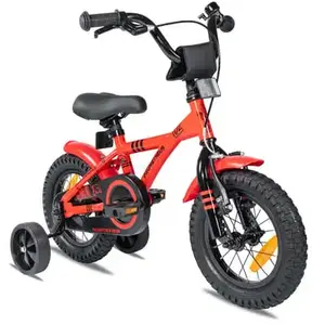 PROMETHEUS BICYCLES® Vélo enfant HAWK 12 pouces, rouge/noir pas cher
