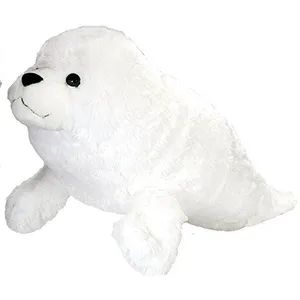 Wild Republic Jumbo Harp Seal Plush, Peluche Géante, Peluche Jouet, Ca... pas cher