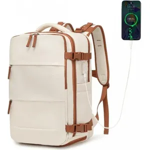 Kono Sac à Dos de Voyage 42x30x20 cm - Bagage Cabine pour Avion, Sac d...