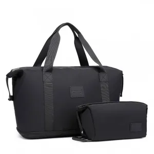 Kono Sac de Voyage Duffel avec Pochette à cosmétiques Sac de Week-End ... pas cher