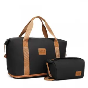Kono Sac de Voyage Duffel avec Pochette à cosmétiques Sac de Week-End ... pas cher