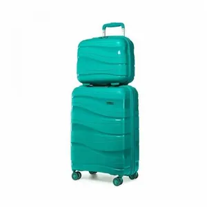 Kono Set de 2 Valise Cabine Rigide Valises de Voyage 55cm à 4 roulette... pas cher