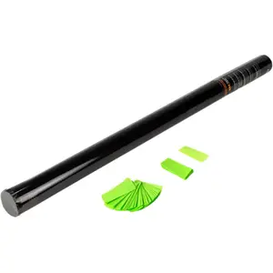 Canon à confettis Manuel 80cm - Vert pas cher