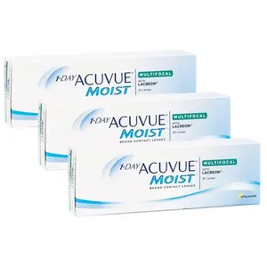 Johnson & Johnson 1-DAY Acuvue Moist Multifocal (90 lentilles)Vendu parlentiamo
