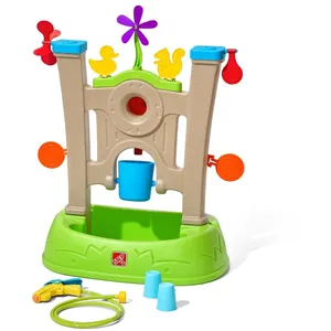 Step2 Waterpark Arcade Jouet à eau Table d'eau pour enfants avec kit d'accessoires 7 pièces pas cher