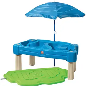 Step2 Table sable et eau cascade avec parasol Step 2 pas cher