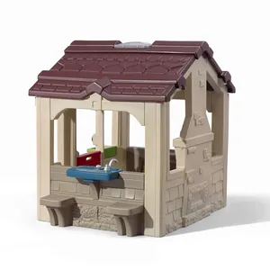 Step2 cour de récréation Charming Cottage 127,5x149x149x147,5 cm pas cher