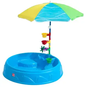 Comparateur de prix : Pataugeoire pour Enfant - STEP2 - Play and Shade - Avec Parasol - Plas...