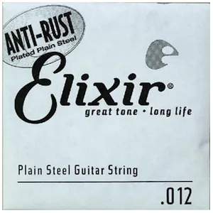 Comparateur de prix : Corde au détail guitare acoustique Elixir acier plein 012 - 13012
