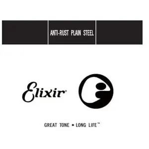Comparateur de prix : Cordes Elixir®, corde à l'unité en Acier plein plaqué Anti-Rust (.010)