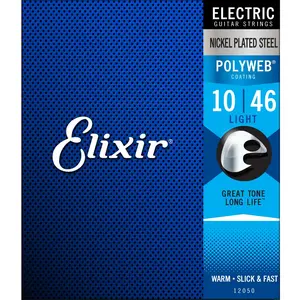 Comparateur de prix : Elixir 12050 Polyweb Light Cordes guitare électrique 10-46