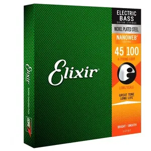 Feuerdesign Elixir Elixir 14052 Nanoweb Jeu De Cordes Pour Basse Électrique