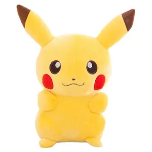 Peluche Pokémon Pikachu Tomy 20 cm - Jaune pas cher