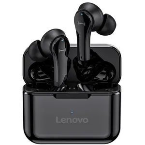 Lenovo Ecouteur QT82 sans fil Bluetooth, Etanche ,Intra-auriculaire , Compatible IOS,Android- Noir pas cher