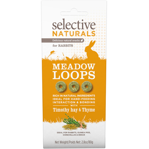 Comparateur de prix : Supreme Petfoods Friandise Meadow Loops pour Lapin pour Petit Animal