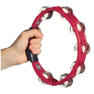Latin Percussion LP151 - Tambourin Cyclop Rouge Tambourin - tamborim