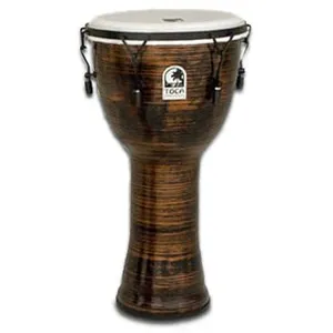 Comparateur de prix : Toca TF2DM-12SC 12 Freestyle II Djembe cuivre, accordable à clef