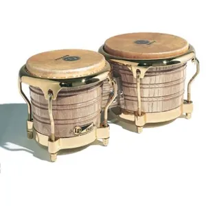 Comparateur de prix : Latin Percussion Galaxy Giovanni Bongos 7 1/4" + 8 5/8" Doré
