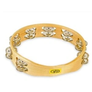Comparateur de prix : LP Latin Percussion CP390 Tambourinee en bois 10'' sans peau Beige