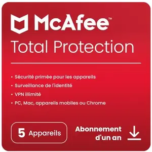 McAfee Protection Totale 5D ESDMcAfee Protection Totale 5D ESD