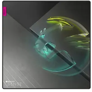 ROCCAT Sense Icon Tapis de souris de jeu Noir, Gris pas cher