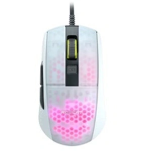 Comparateur de prix : Souris gaming optique RGB Roccat - Burst Pro - Blanc