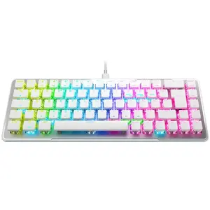 Clavier Gaming filaire Roccat Vulcan II Mini Blanc
