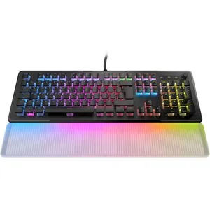 Comparateur de prix : ROCCAT Vulcan II Max clavier Jouer USB QWERTY Français Noir